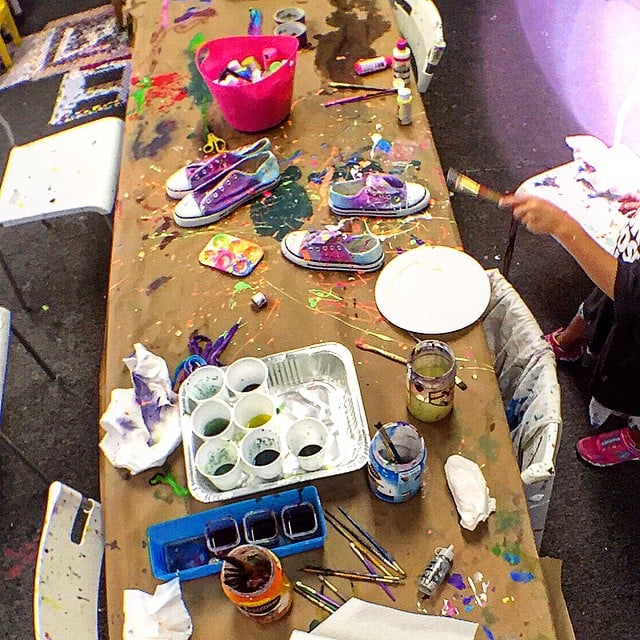 "Sabrina creando. Siempre a su lado, amándola #AmoSerMadre #VivirEnPaz #VivirFeliz #AmoreMio Sabrina being her creative self. I absolutely love being by her side."