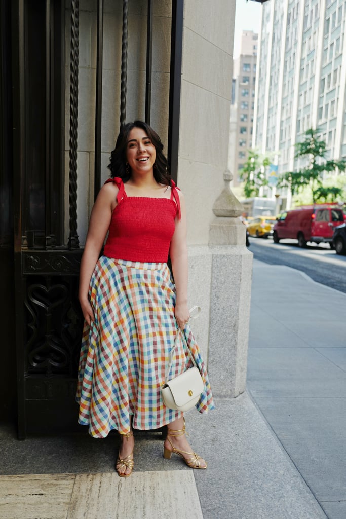 Show Off Your Curves In: A Cute Top and Playful Skirt