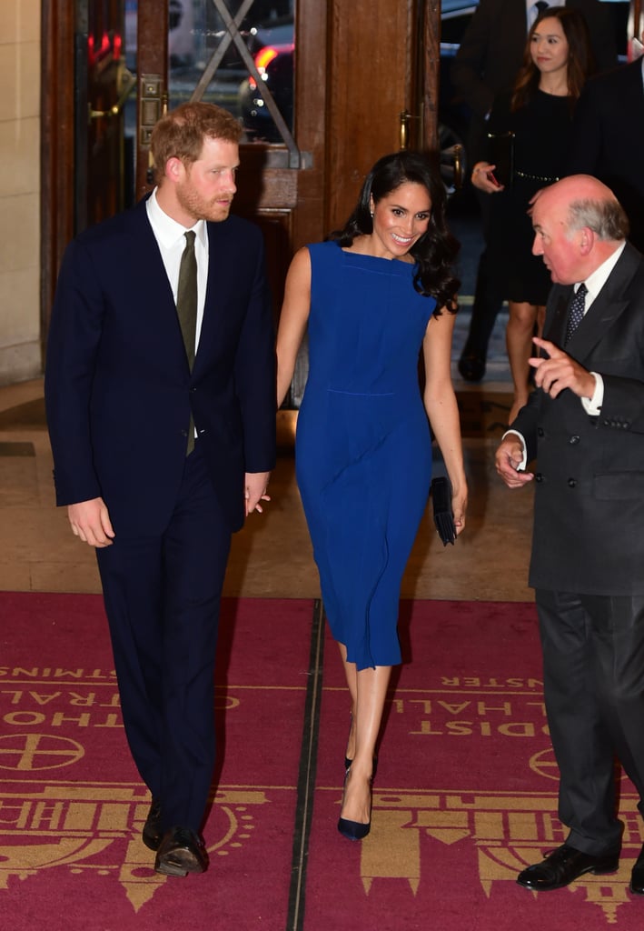 Prince Harry and Meghan Markle at 100 Days to Peace Concert