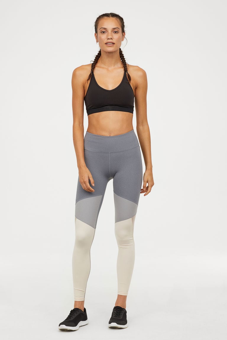 H&M Yoga Tights Shaping Waist Leggings