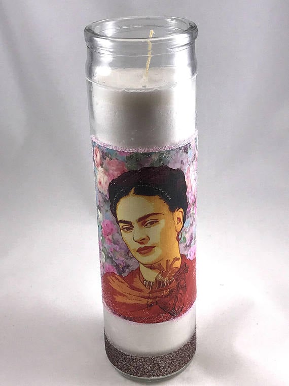 Frida Kahlo Candle