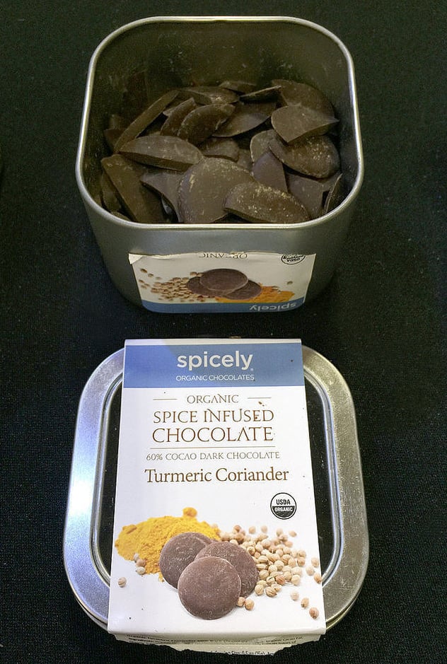 Spicely Turmeric Coriander Dark Chocolate