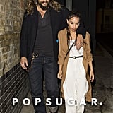 Jason Momoa and Zoe Kravitz Out in London September 2016 ...