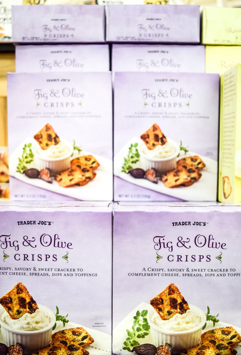 Healthy Snacks at Trader Joe's: Fig & Olive Crisps