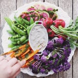 Crudite With Chimichurri and Balsamic Onion Dip Recipe