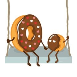 You go together like: