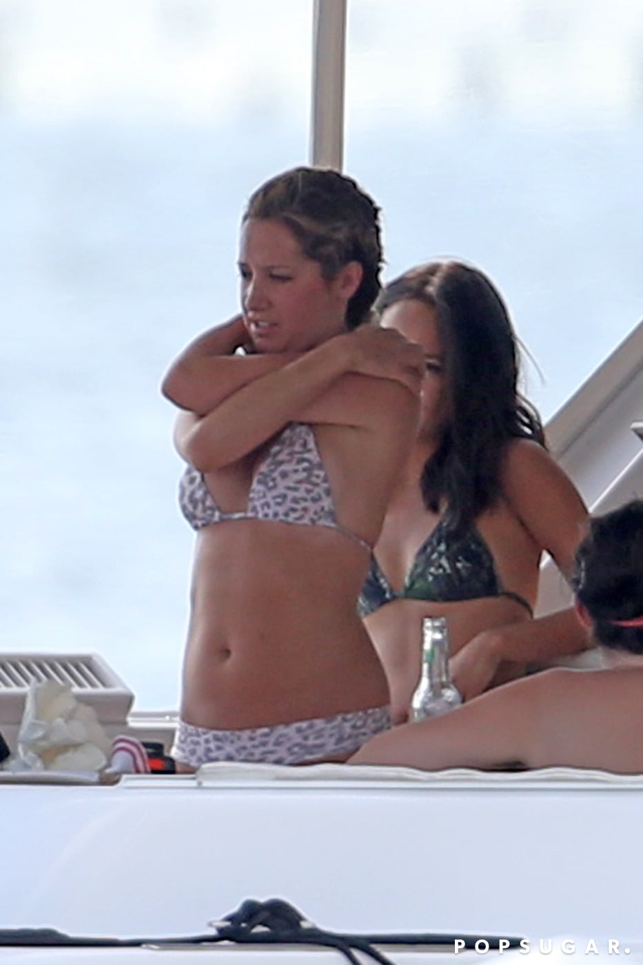 Ashley Tisdale's Bachelorette Weekend on a Yacht in Miami