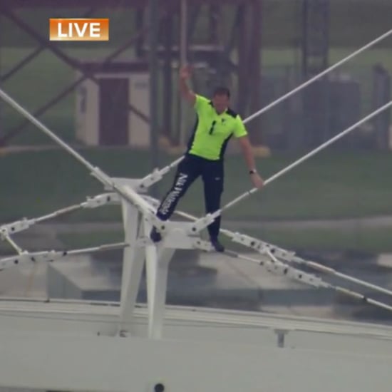 Nik Wallenda Orlando Eye Stunt April 2015