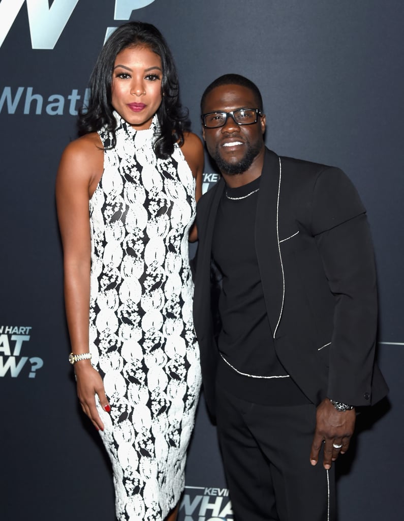 Kevin Hart and Eniko Parrish at What Now? Premiere in NYC