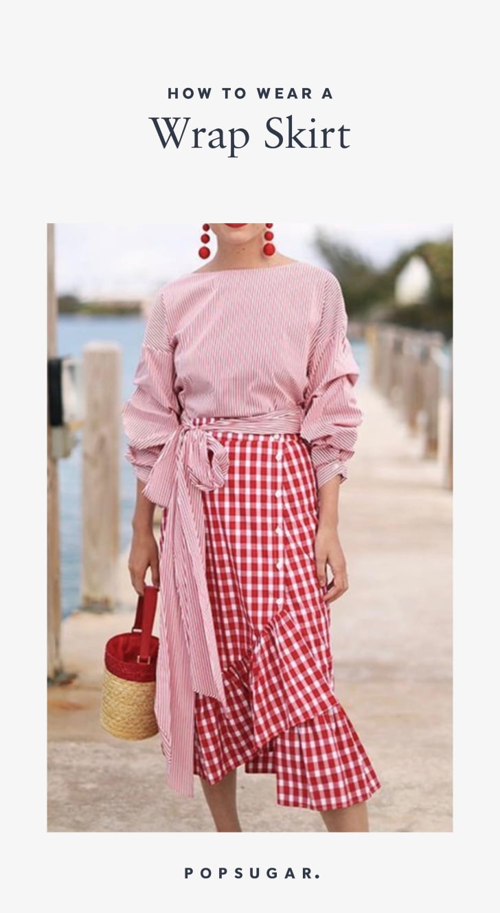 How to Wear a Wrap Skirt 2018