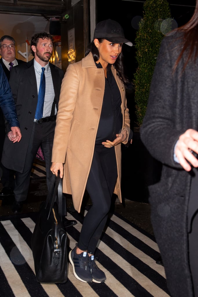 Meghan Markle Leaving For Airport in NYC Feb. 2019