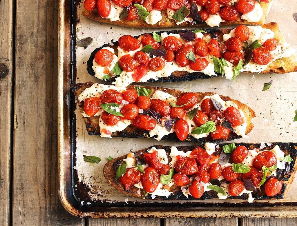 Grilled Caprese Bruschetta