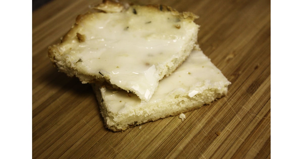 Lemon thyme bars