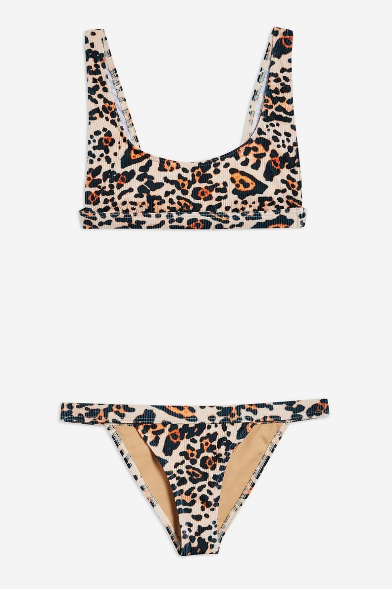 Topshop Leopard Print Bikini Set