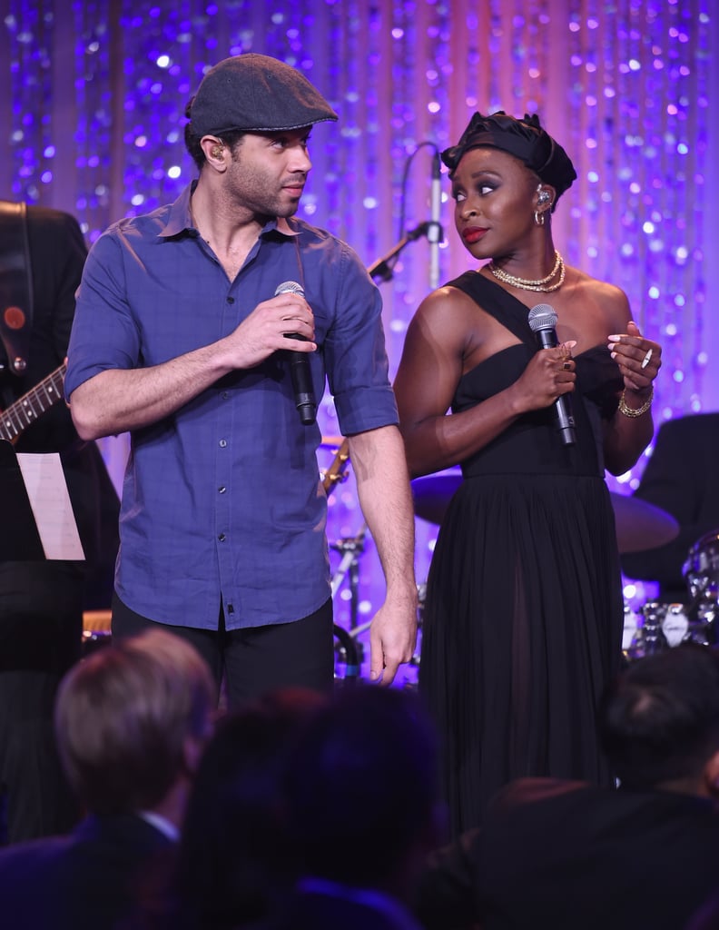 Pictured: Corbin Bleu and Cynthia Envo