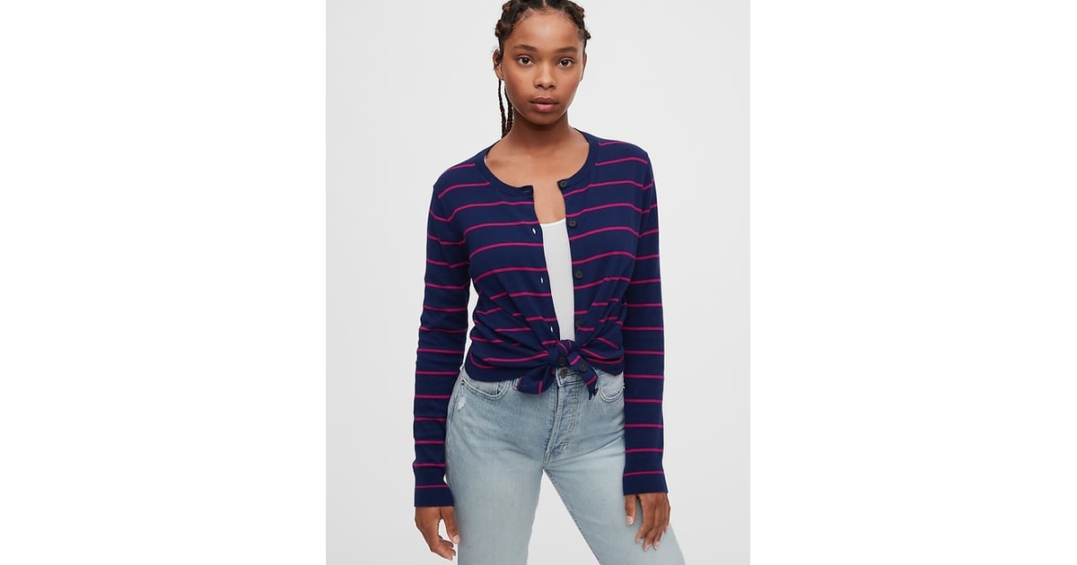 Gap discount striped cardigan