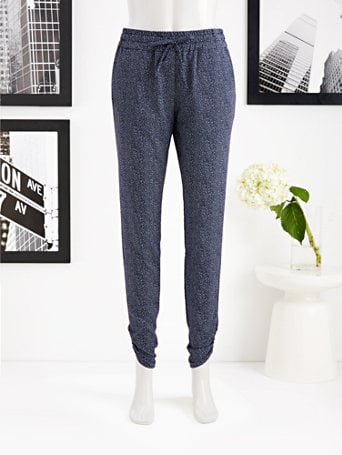 Shirred soft pants