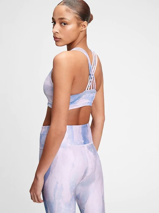 GapFit Breathe Low Support Strappy Sports Bra