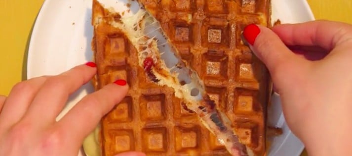 Waffle Grilled Cheese | POPSUGAR Food