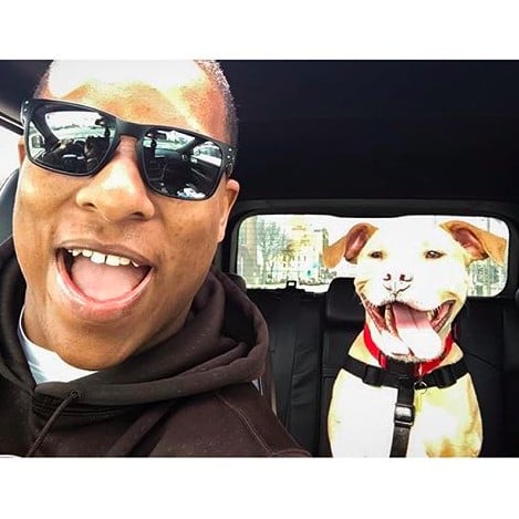 NFL Player Terrell Watson Adopts Pit Bull