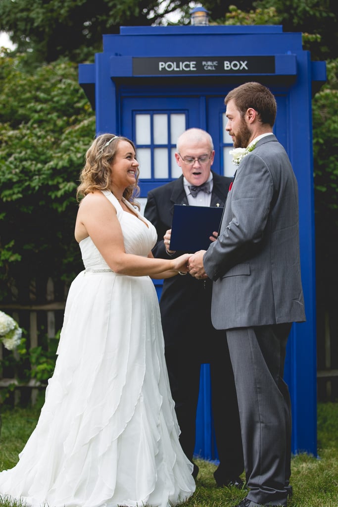 Doctor Who Wedding Cake