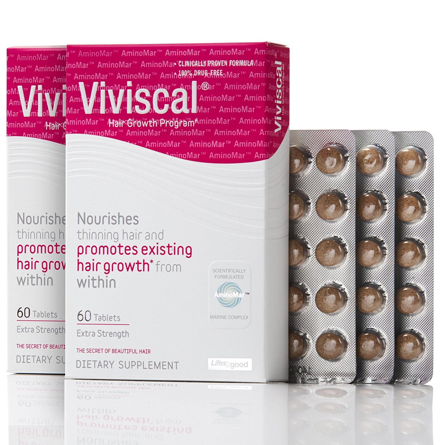 Viviscal Extra Strength Hair Growth Supplement These 20