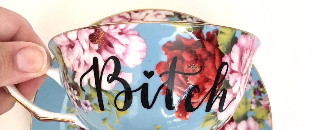 Curse-Word Teacups