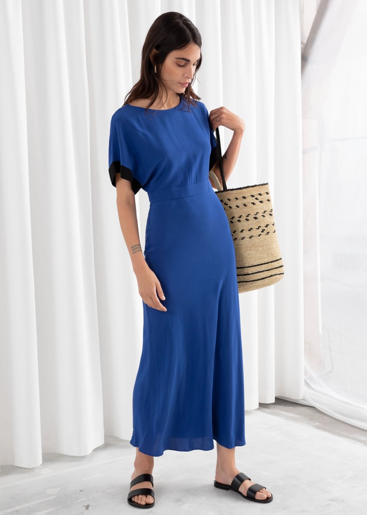 short sleeve maxi dress uk