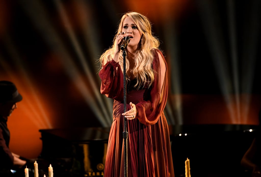 Carrie Underwood at the 2018 American Music Awards