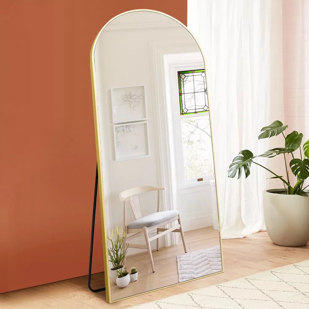 Muselady Oversize Arch-Crowned Floor-Length Mirror