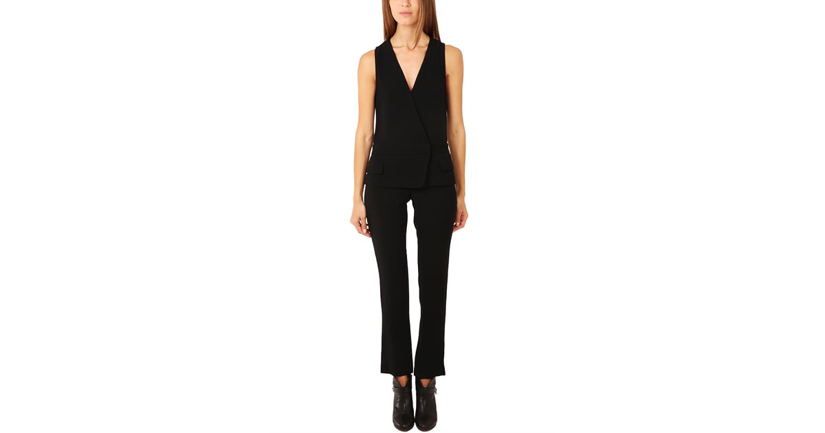 A Modest, Black Jumpsuit Clothes to Wear For Job Interviews