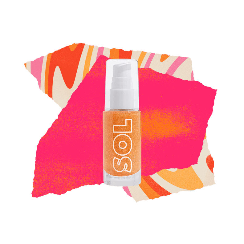 SOL Body Mini Shimmering Dry Oil