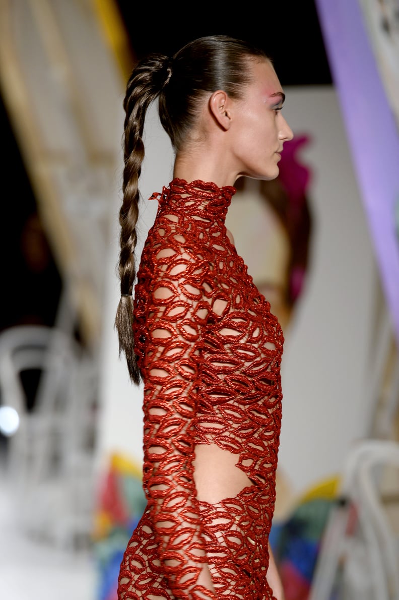 Simple Plaits: Christian Siriano Spring 2020