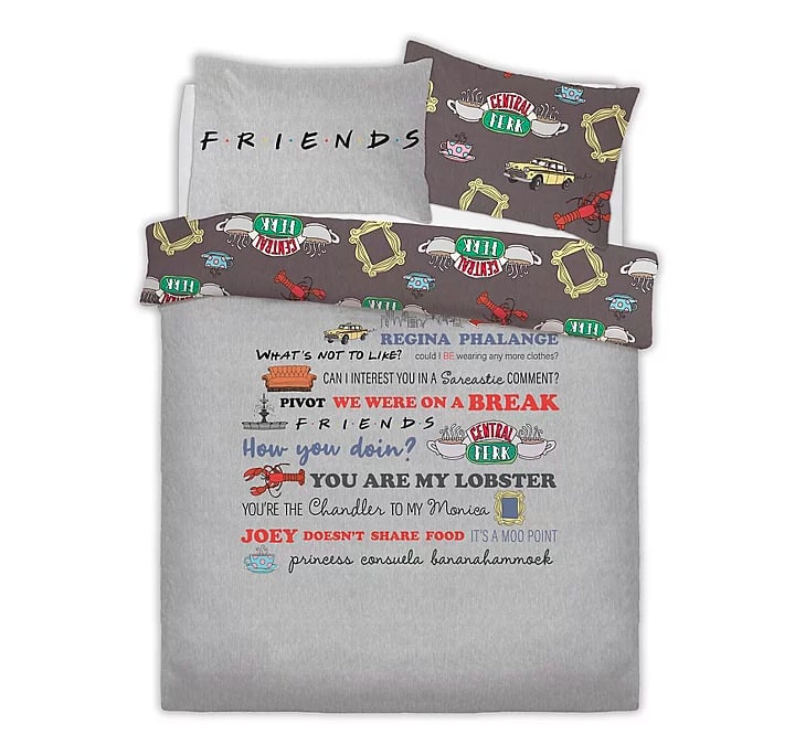Friends Tv Series Reversible Duvet Set Friends Bedding And