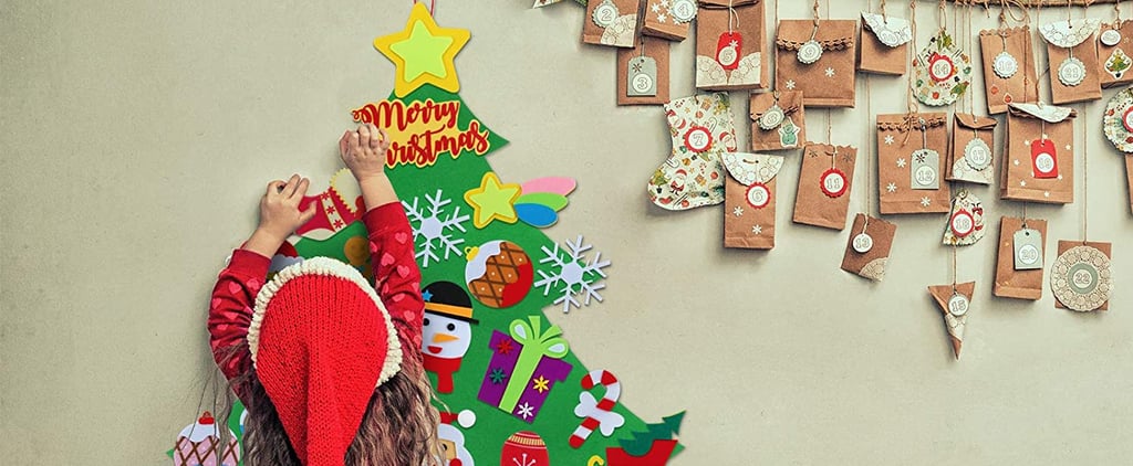 A Felt Christmas Tree Is the Best Way to Keep Your Kiddo From F*cking Up the Real One