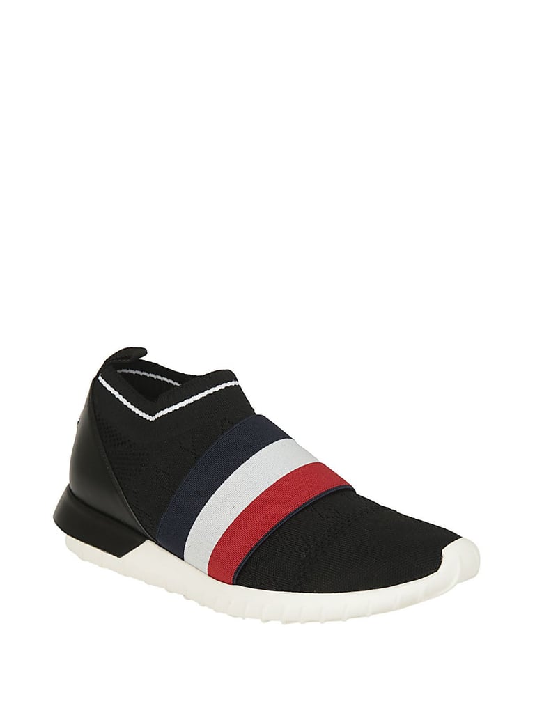 Moncler Stripe Slip On Sneakers