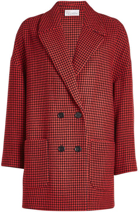 RED Valentino Printed Coat