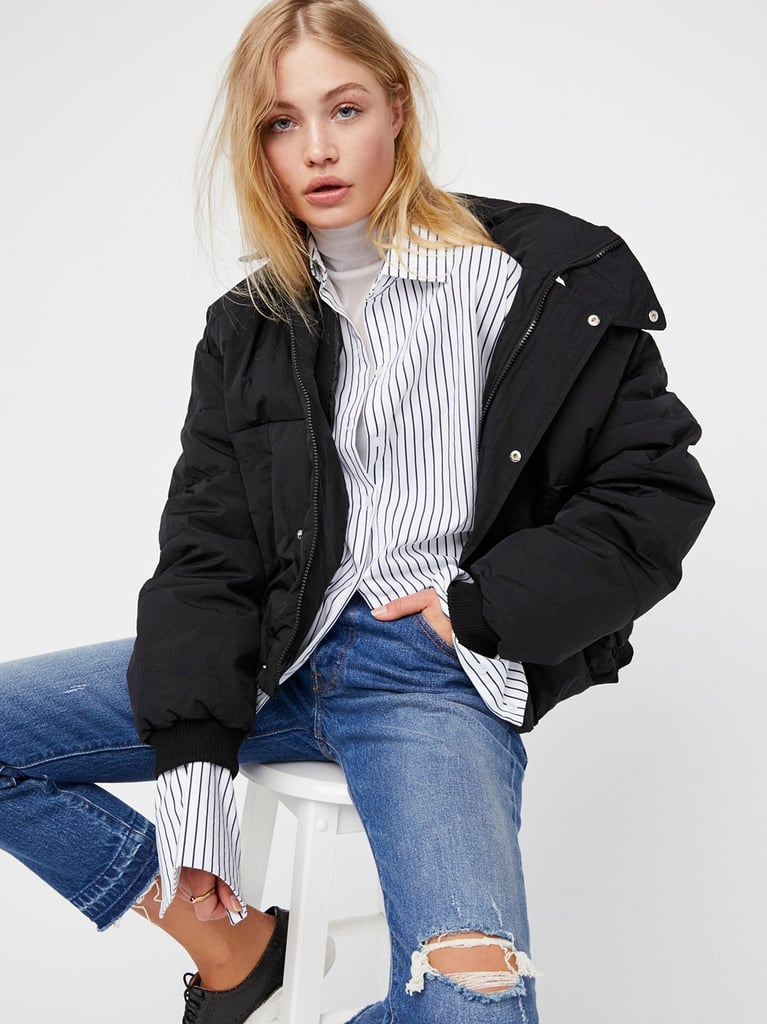 The Free People Cold Rush Puffer Coat ($98) is the LBD of outerwear. Cropped to perfection, add it to any outfit for a dose of casual cool.