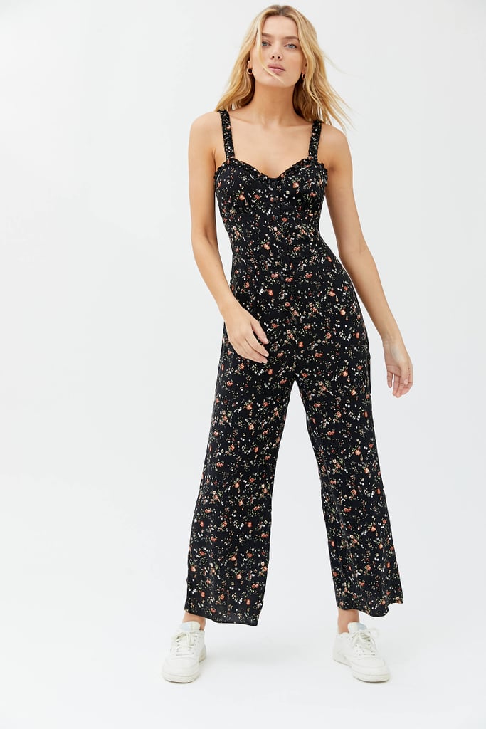 UO Easy Ruffle Jumpsuits
