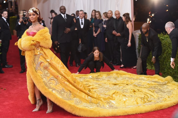 Rihanna, 2015 Met Gala | Iconic Red Carpet Looks | POPSUGAR Fashion ...