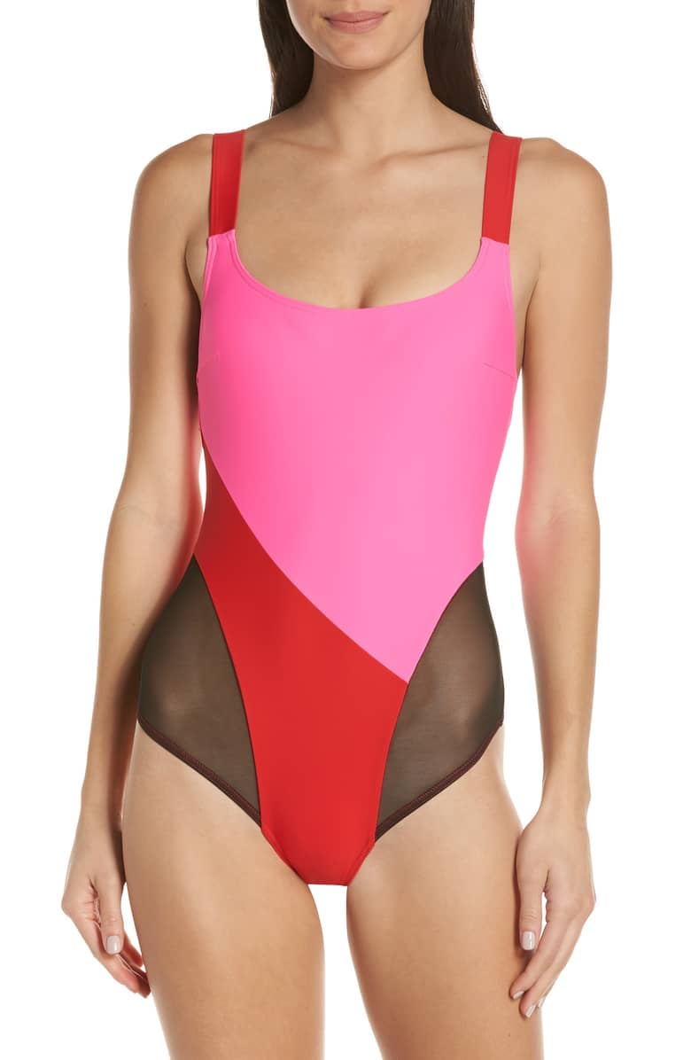 Chromat Delta X One-Piece Swimsuit