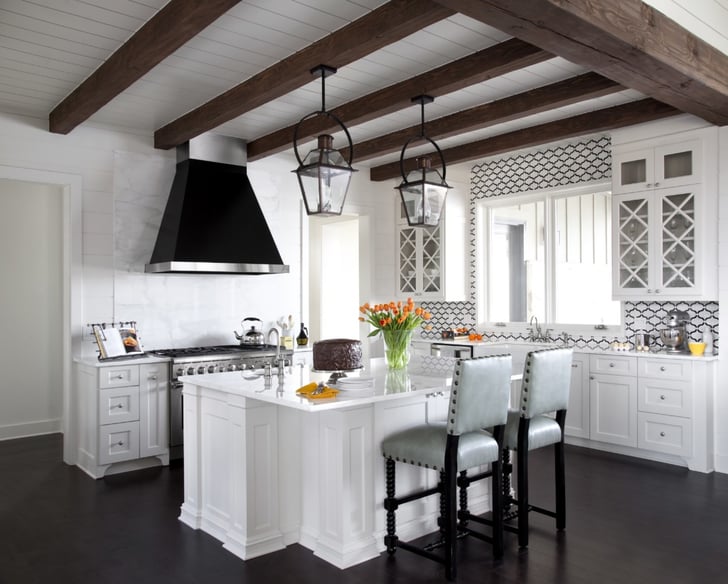 "I'm really into an updated shaker-style cabinet with ...