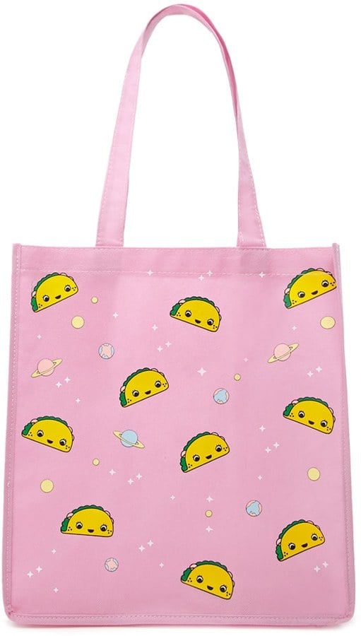 Taco and Space Shopping Tote