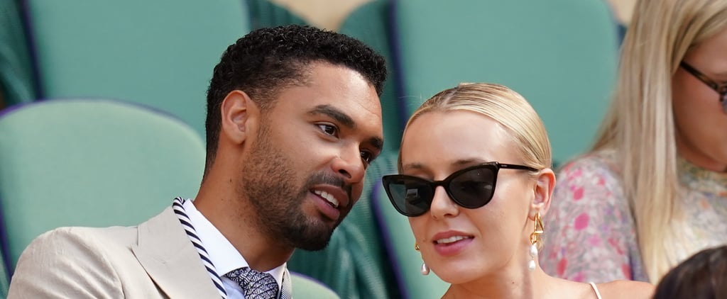 Regé-Jean Page and Girlfriend Emily Brown Attend Wimbledon