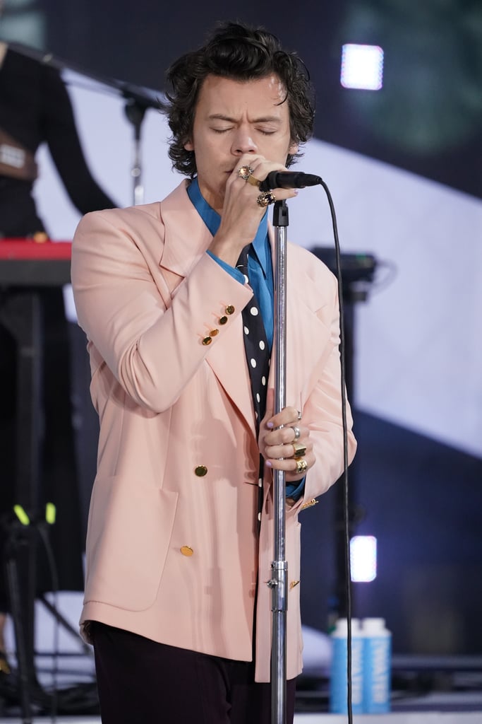 Pictures of Harry Styles on the Today Show