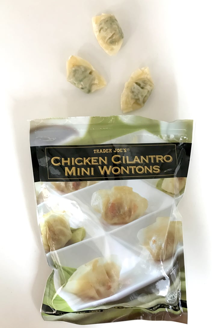 Trader Joe's Chicken Cilantro Mini Wontons Best Frozen Appetizers