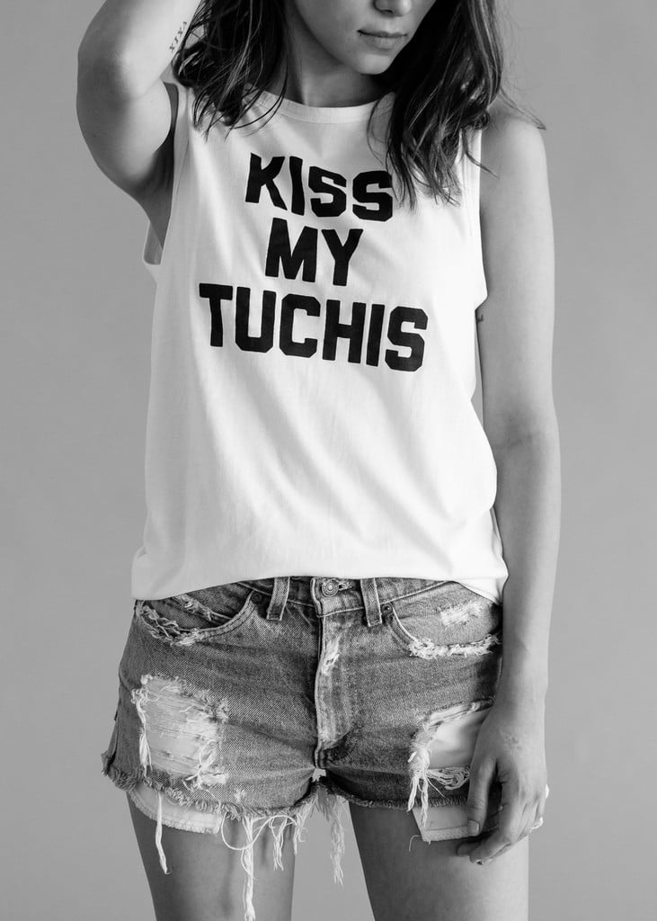 Unkosher Market Kiss My Tuchis T-Shirt ($48)