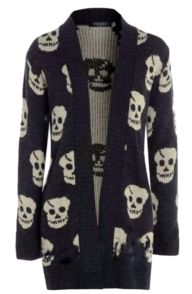 Thever Women Ladies Halloween Skull Print