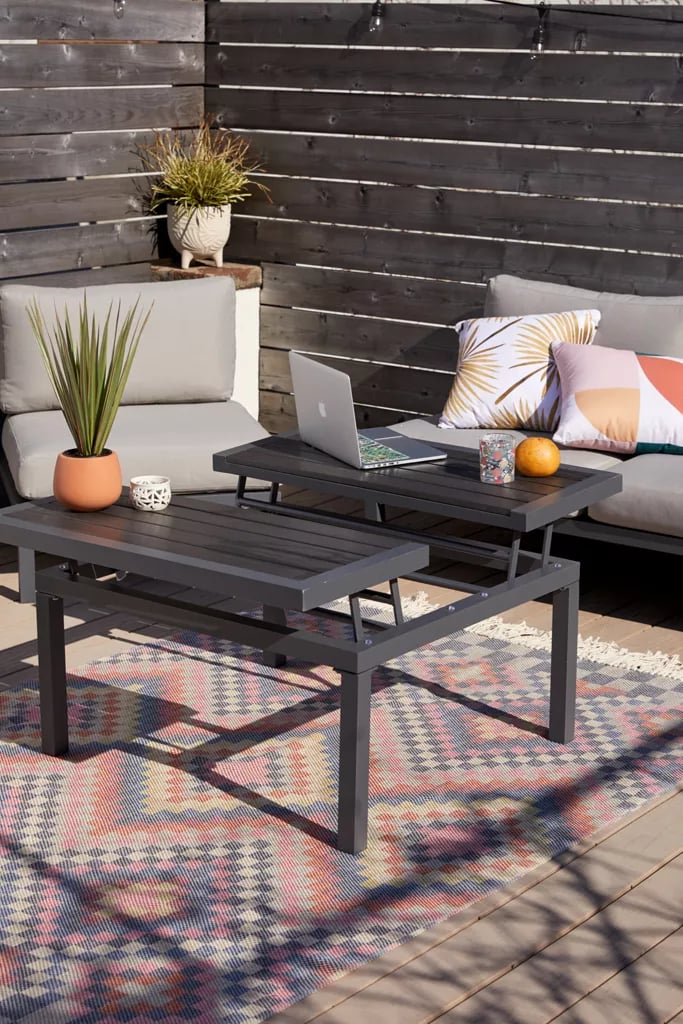 Urban Outfitters Uma Outdoor Coffee Table | Best Outdoor Furniture For Small Spaces | POPSUGAR ...