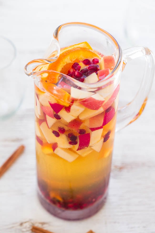 Sparkling Apple-Cider Sangria